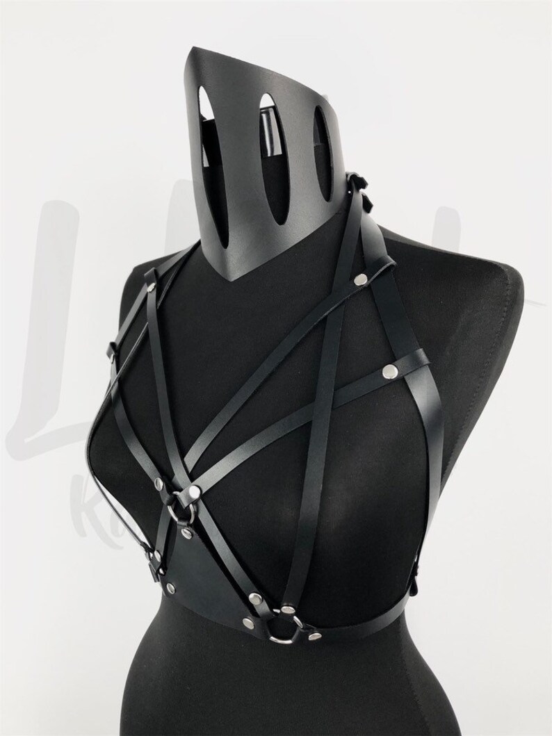 Elevate Your Style with a Black Leather Harness image 5