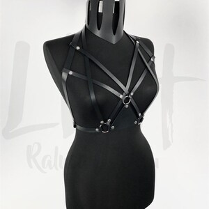 Elevate Your Style with a Black Leather Harness image 4