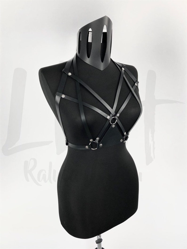 Elevate Your Style with a Black Leather Harness image 4