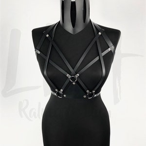 Elevate Your Style with a Black Leather Harness image 2