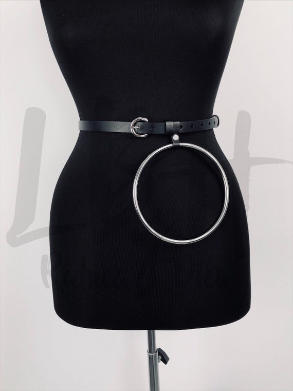 Minimalist O-Ring Black Belt