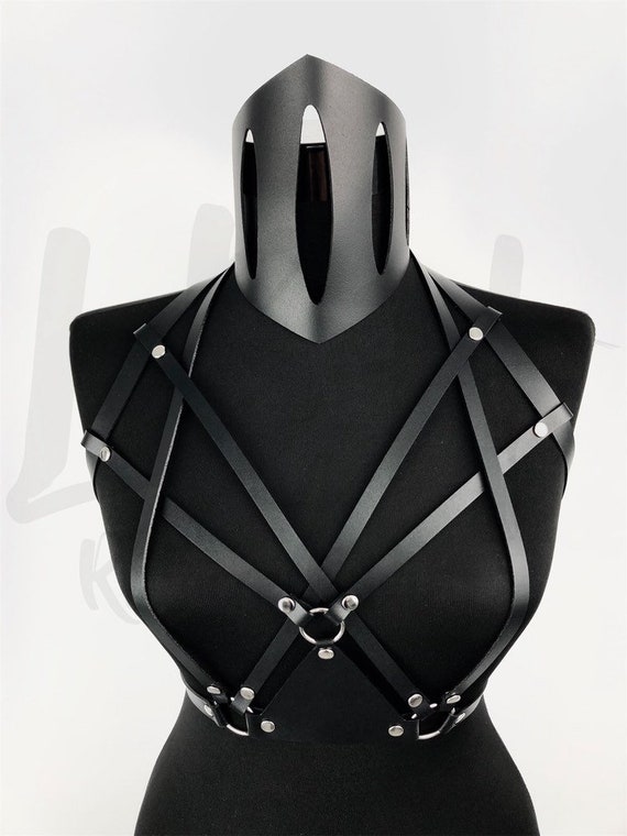 Elevate Your Style with a Black Leather Harness