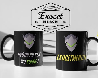 Personalized Overwatch Ultimate Mug, Custom Pick Your Hero, Gift For Gamer, Video Gaming, Personalized Gift,