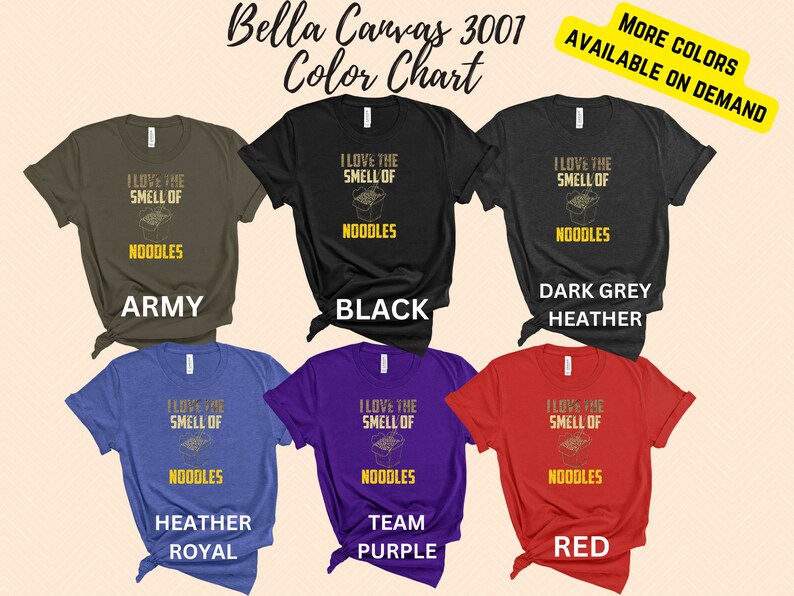 Chinese Food Lover Tshirt I Love the Smell of Stir Fried Noodles Shirt