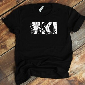 Ski Lover Shirt - Skiing Lovers - Ski T-Shirt - Skiing T-Shirt - Adventure Shirt - Winter Sports - Skiing Gift - On The Slopes