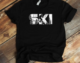 Ski Lover Shirt - Skiing Lovers - Ski T-Shirt - Skiing T-Shirt - Adventure Shirt - Winter Sports - Skiing Gift - On The Slopes