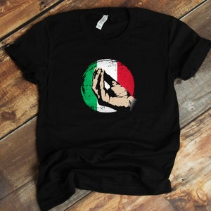Pinched Finger T-Shirt - Humor Italy Flag Funny Italian Hand Gesture