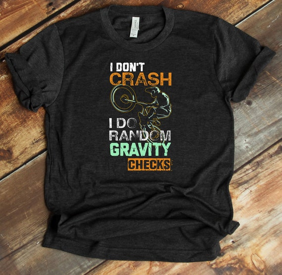 Funny mountain bike t shirts sales