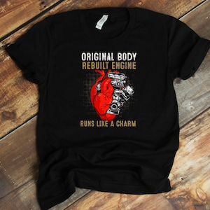 T-shirt drôle de chirurgie à cœur ouvert - Chemise de survivant de transplantation cardiaque de récupération