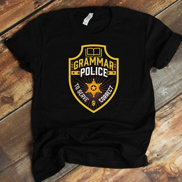 Grammar Police Costume Etsy