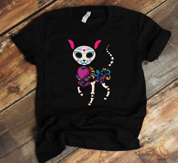 Sugar Skull T-Shirt Day Of The Dead Dia De Los Muertos Sugar Skull T-Shirt Day Of The Dead Dia De Los Muertos