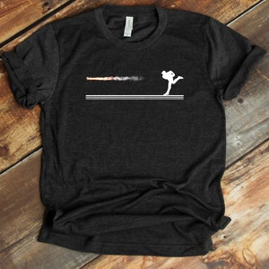 Baseball Pitcher T-Shirt - High-Velocity - Power Pitcher