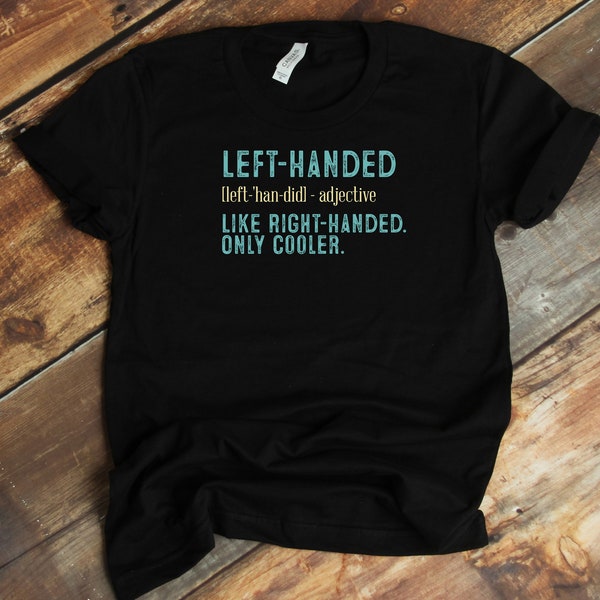 Lefty T-shirt - Cool Lefties Lefty definitie grappig trots linkshandig