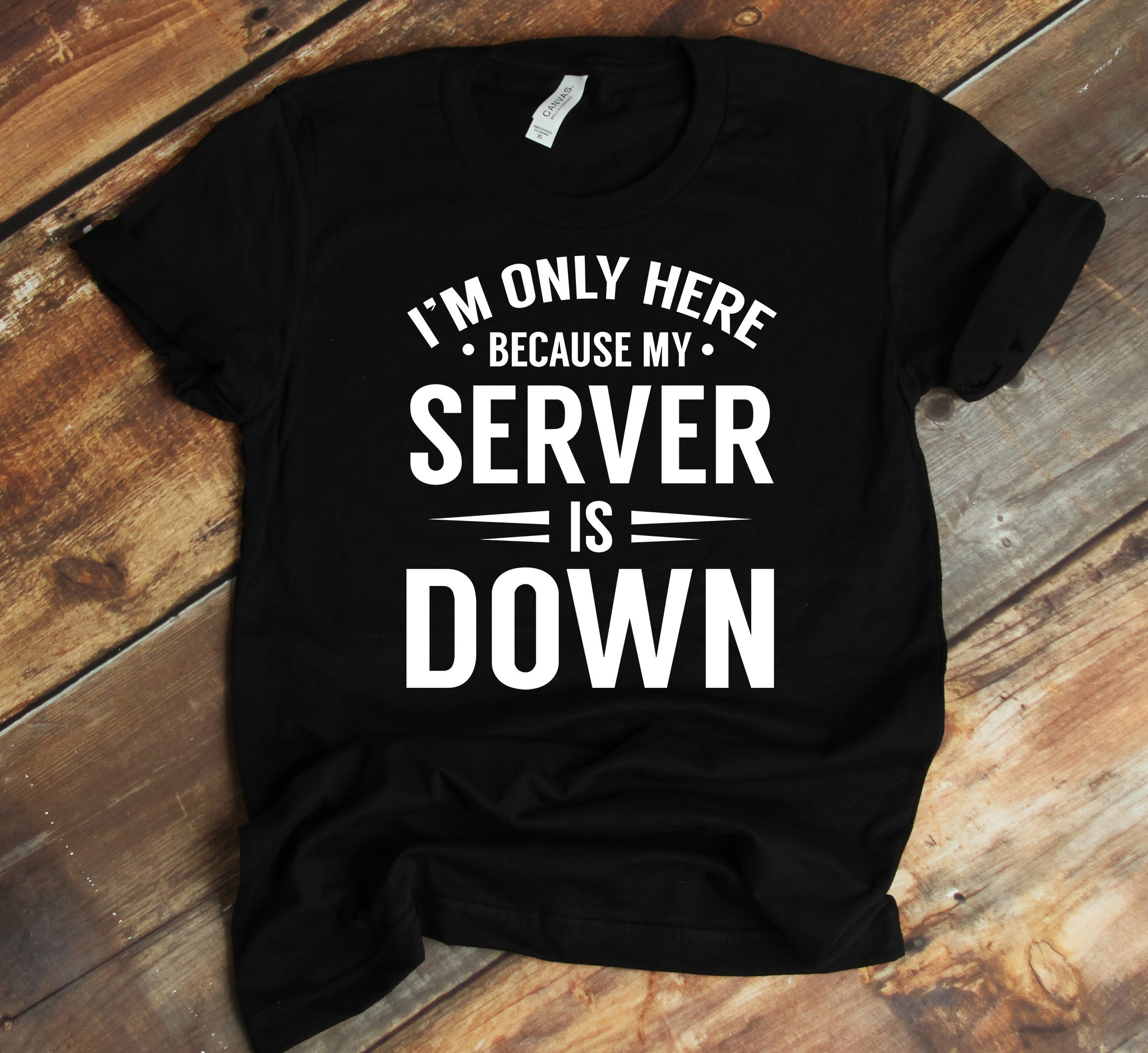 I'm Only Here Because My Server is Down Video Game Shirt - Etsy