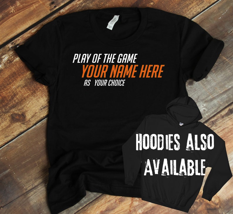 Personalized T-Shirt Play Of The Game for you Great Gift For A Gamer Who Wants To Show Off, POTG, Nerd gift, Geek Gift, FPS, Zip Hoodie, image 3