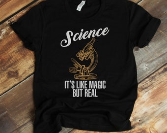 Science Shirt, Funny Science T-Shirt, Tank-top, Hoodie, Science T Shirt, Science Teacher Shirt, Computer Science Shirt, Microscope