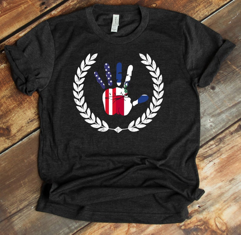 Dominican American Apparel Dominican Republic Flag American Flag DR Heritage DR Shirt American Tank-Top Hoodie Gift For DR