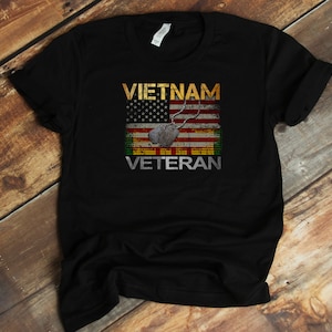 Vietnam Veteran Shirt, American Flag, Vietnam Service Medal, Army Veteran, Marines Veteran, Tank-top, Hoodie, Vet T-Shirt, Veteran Day