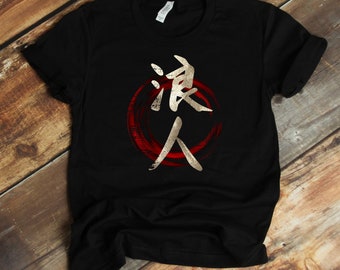Ronin Japanese Kanji T-Shirt, Tank-Top, Hoodie, Japanese Culture, Japan Lover, Masterless Samurai, Gift For Japan Lover, Feudal Japan