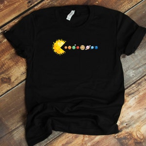 T-shirt d'astronomie - Système planétaire Planètes mangeuses d'étoiles Soleil Funny Astronomy