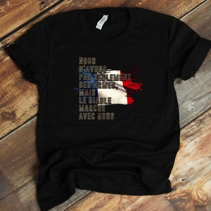 French Foreign Legion Shirt, Song Lyrics For Legionnaire, 2nd REP, Legionnaire Song, French Army, Support Our Troops, Soldier Tee