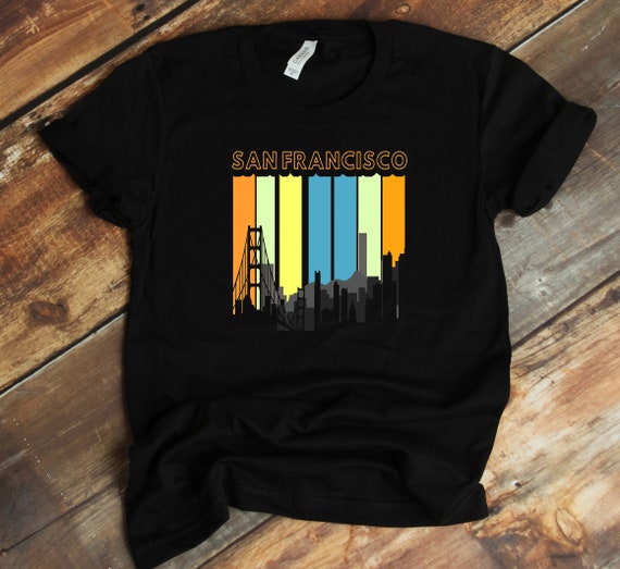 San Francisco Skyline T-Shirt | Beautiful San Francisco Gift San Francisco Skyline T-Shirt | Beautiful San Francisco Gift