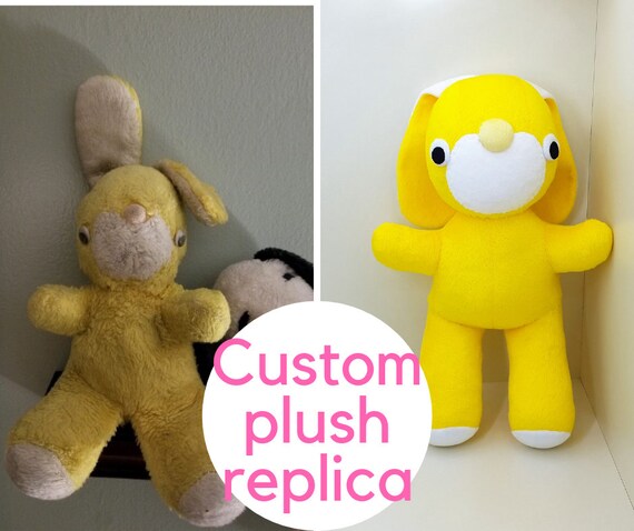 custom plush etsy