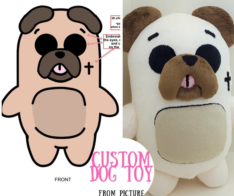 custom plush commission