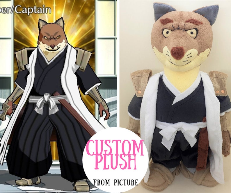 custom plush commission