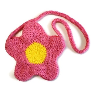 Porte-monnaie en forme de fleur marguerite, Pochettes en tricot, Porte-monnaie pour petite fille, Pochette petites plantes, Idées cadeaux pour les enfants, Porte-monnaie enfant en forme amusante, Fleurs roses