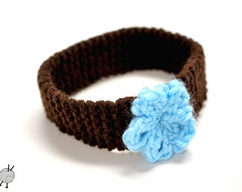 Stretchy Baby Headband with Flower