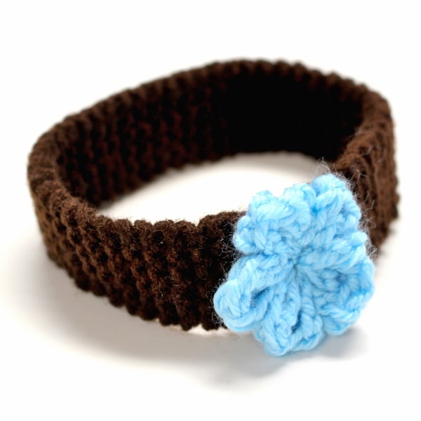 Stretchy Baby Headband with Flower