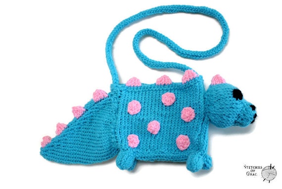 Dinosaur shaped purse deals