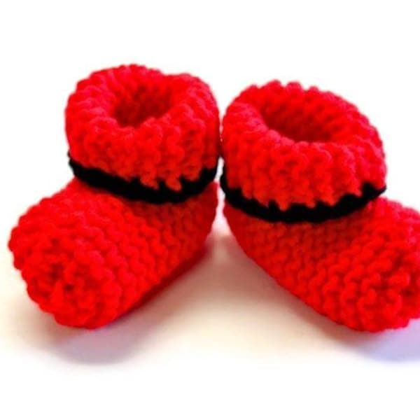 Black and Red Baby Shoes, Socks and Booties, Ladybug Shoes, Baby Shower Gifts Ideas, Expectant Parents, New Babies, Insect Babies, Bug Shoes