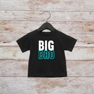 Big Bro/Sis, Toddler T-shirt, Kids Shirt, Siblings, Graphic T-Shirt