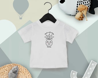 Made with Aloha, Born in Hawaii, Hawaii Islands T-Shirt, Cute Toddler Shirts, Hawaii Baby, Made In Hawaii