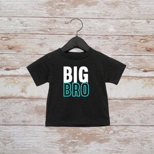 Big & Lil Bro/Sis, Toddler T-shirt, Kids Shirt, Siblings, Graphic T-Shirt