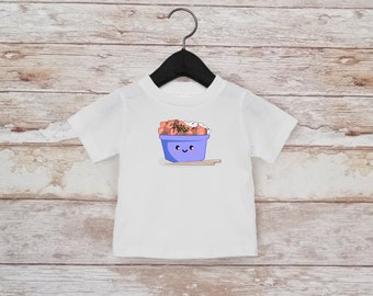 Poke Bowl, Toddler T-shirt, Kids Shirt, Foodsie, Graphic T-Shirt, Poke