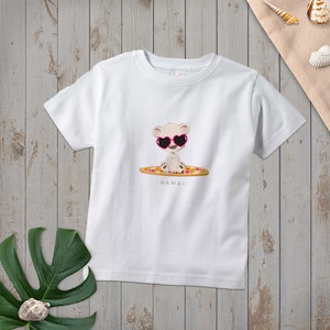 Surfer Bear, Toddler Shirt, Graphic T-Shirt