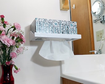 FLIP IT ™ Tissue Box Holder - Large and Small Wall Mounted