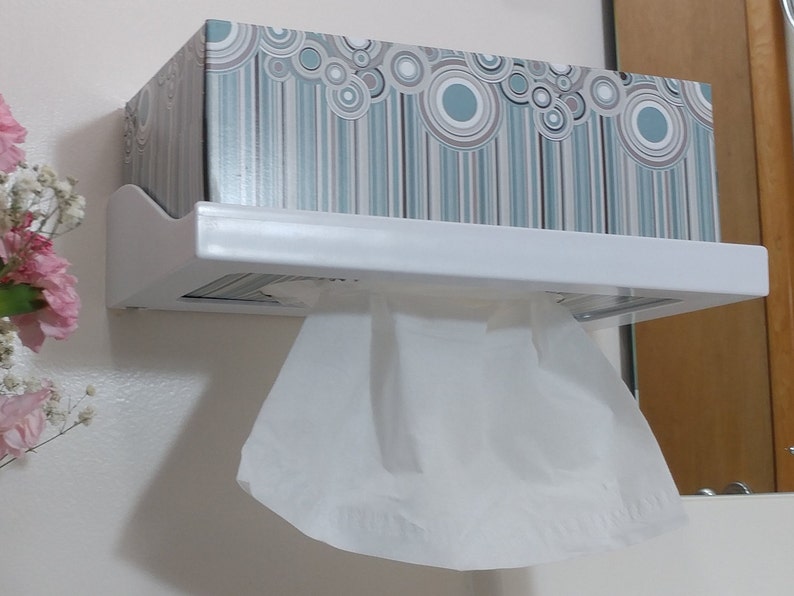 FLIP IT ® Tissue Box Holder Large and Small Wall Mounted image 10