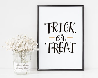 Happy Halloween Print, Halloween Printable, Halloween Decor, Halloween Wall Art, Happy Halloween, Digital Printable