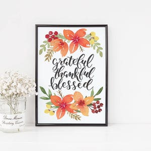 5x7 Fall Printable Pack, Holidays Printable, Seasonal Art, Wall Art ...