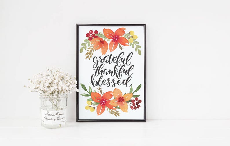5x7 Fall Printable Pack Holidays Printable Seasonal Art - Etsy