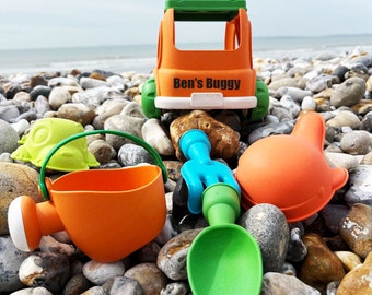 Personalised wheat-straw beach (garden/park) buggy set