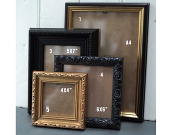 FRAMES, Preloved Frames, Picture Frames, Gold Frames, Ornate Frames, Wall Gallery