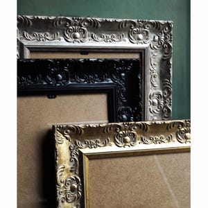 ORNATE PICTURE FRAMES, Chunky, Antique, Gold, Black, Silver, Wall Gallery