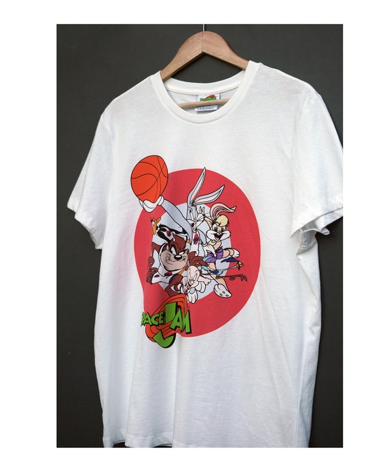 Space Jam T-shirt Vintage Vibe Preloved 