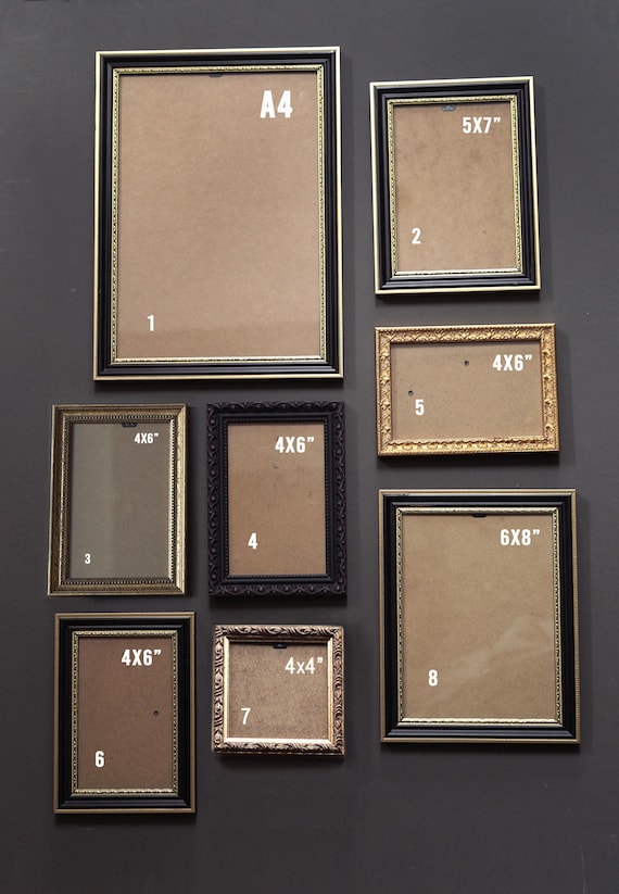 PICTURE FRAMES, Preloved Frames, Ornate, Antique, Wall Gallery
