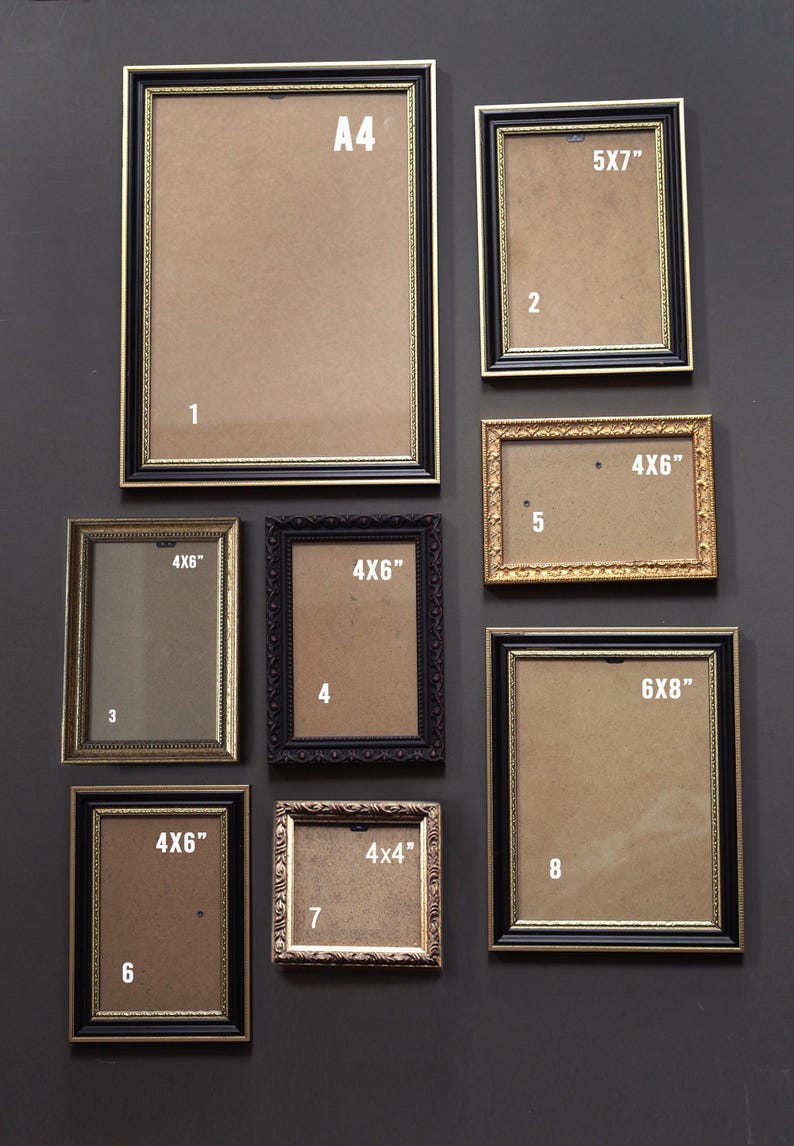 PICTURE FRAMES, Preloved Frames, Ornate, Antique, Wall Gallery afbeelding 1